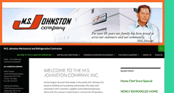 Desktop Screenshot of msjohnston.com